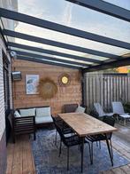 Glazen Overkapping met Schuifwanden 560x300cm, Ophalen, Zo goed als nieuw, Veranda