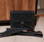 Marine blauwe tas, Sieraden, Tassen en Uiterlijk, Tassen | Damestassen, Ophalen of Verzenden, Zo goed als nieuw, Blauw, Handtas