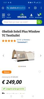 Soleil luifel katoen, Ophalen, Zo goed als nieuw, Tot en met 4