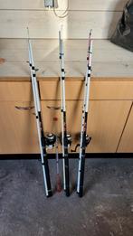 3 x FISH-XPRO Method Feeders werphengels 3.30 met toebehoren, Watersport en Boten, Hengelsport | Witvissen, Ophalen, Gebruikt