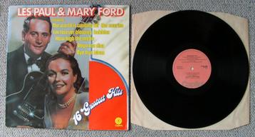 Les Paul & Mary Ford – 16 Greatest Hits LP 1976 ZGAN beschikbaar voor biedingen