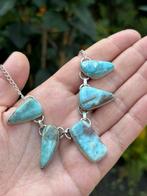 Larimar Edelsteen Ketting Handgemaakt, Ophalen of Verzenden, Nieuw