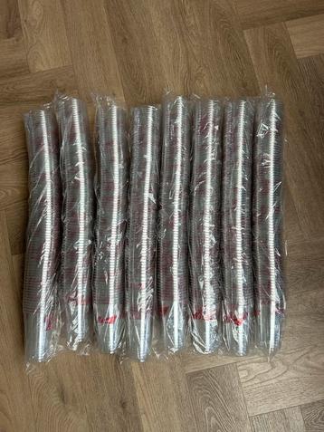 80 x 8 Plastic Bekers Bud 0,23L beschikbaar voor biedingen