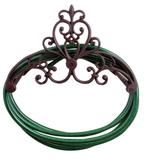 grote gietijzeren tuinslanghouder bruin TG121, Info@esschertdesign.nl, Nieuw, Ophalen of Verzenden, Tuinslanghaspel