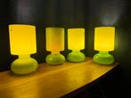 IKEA Lykta Vintage Lamp Groen - 4 Stuks, Huis en Inrichting, Lampen | Hanglampen, Ophalen, Gebruikt, Glas, Minder dan 50 cm