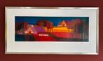 Zeefdruk “Twente in volle gloed 2006” van Ton Schulten, Antiek en Kunst, Kunst | Litho's en Zeefdrukken, Ophalen of Verzenden
