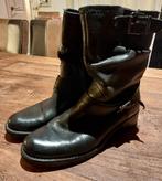 Hush Puppies leren gevoerde laarzen laarsjes zwart Maat 41, Zwart, Lage of Enkellaarzen, Ophalen of Verzenden, Gedragen