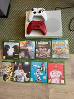 Xbox one S met 2 controlles en diverse spellen, Ophalen, Xbox One, Met 2 controllers, 500 GB