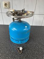 Camping gaz , Campingaz gasfles met kooktoestel brander ., Ophalen, Gebruikt