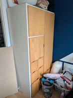 VISTHUS Kledingkast, grijs/wit, 122x59x216 cm - IKEA, Huis en Inrichting, Kasten | Kledingkasten, Ophalen of Verzenden, 50 tot 75 cm