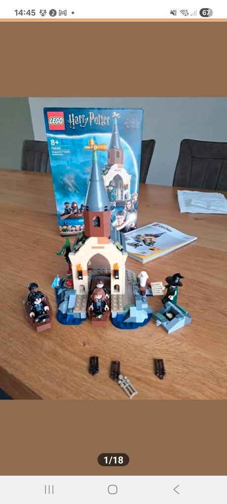 LEGO Harry Potter 76426 Boothuis Compleet, Kinderen en Baby's, Speelgoed | Duplo en Lego, Zo goed als nieuw, Lego, Complete set