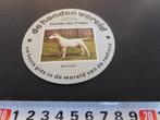 sticker asten de honden wereld - bull terrier, Verzamelen, Ophalen, Zo goed als nieuw