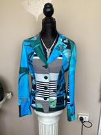 Blauwe Blazer Save The Queen maat  M, Kleding | Dames, Maat 38/40 (M), Blauw, Save The Queen maat  M, Ophalen of Verzenden