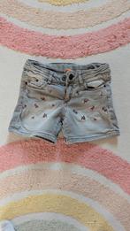 Grijze shorts denim met geborduurde roosjes Tape a l'oeil, Kinderen en Baby's, Kinderkleding | Maat 98, Broek, Ophalen of Verzenden