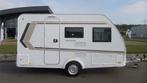 Weinsberg CaraOne 390QD 2021 (bj 2020) + boedel en stalling!, Caravans en Kamperen, Caravans, Treinzit, 750 - 1000 kg, Particulier