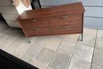 Vintage Musken Ladekast TV Meubel met 4 Lades, Ophalen, Gebruikt, 50 tot 100 cm, 3 of 4 laden