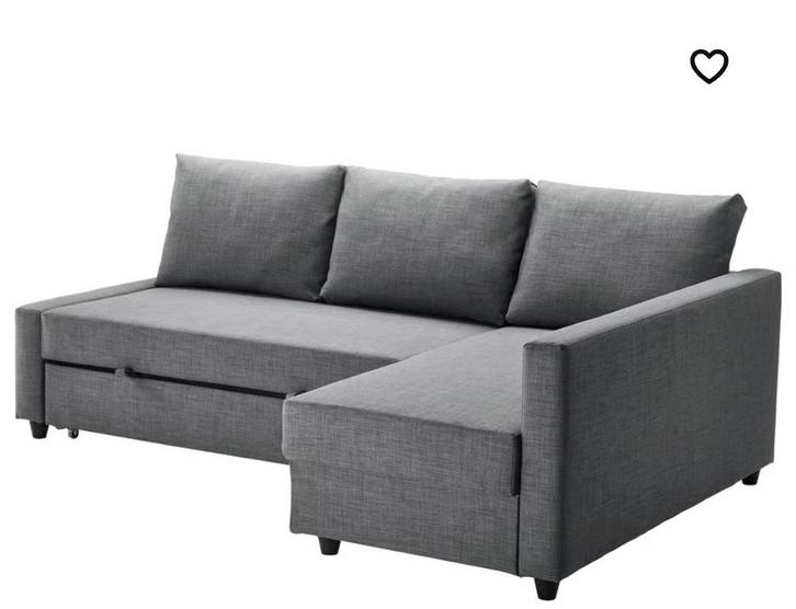 Ikea Friheten Hoekbank Slaapbank - Comfortabel en Praktisch!, Huis en Inrichting, Slaapkamer | Slaapbanken, Zo goed als nieuw