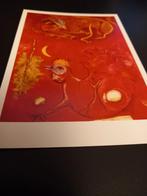 Kunstkaart  Marc Chagall ongelopen, Verzenden, 1940 tot 1960, Ongelopen, Sterren en Beroemdheden