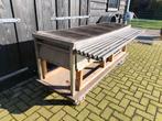 Rvs kolen bbq groot, Tuin en Terras, Ophalen, Gebruikt