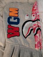 A Bathing ape vest grijs roze maat L, Kleding | Dames, Huispakken, Ophalen, Zo goed als nieuw, Maat 38/40 (M), Grijs
