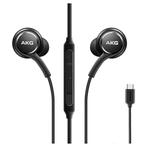Samsung AKG earphones USB-C zwart, Samsung, Ophalen of Verzenden, Zo goed als nieuw, Samsung