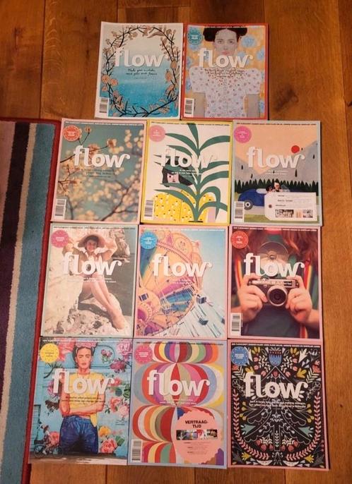 11 flow magazines en 1 liefdeswerkboek, Boeken, Tijdschriften en Kranten, Zo goed als nieuw, Overige typen, Ophalen of Verzenden