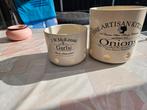 Uien en knoflook pot, Ophalen of Verzenden, Gebruikt