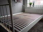 Bed 140x2000, Huis en Inrichting, Slaapkamer | Bedden, Ophalen, Wit, 140 cm, Zo goed als nieuw