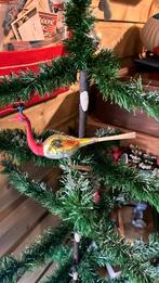 Oud Kerst ornament, Pauw op klip., Diversen, Kerst, Ophalen of Verzenden