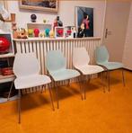4 x Stoel Maui van Vico Magistretti voor Kartell., Huis en Inrichting, Stoelen, Wit, Ophalen of Verzenden, Vier, X