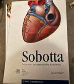 Anatomische atlas Sobotta, Boeken, Studieboeken en Cursussen, Ophalen of Verzenden, Beta, Zo goed als nieuw, HBO