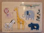 Houten Dierenpuzzel - Dille & Kamille, Kinderen en Baby's, 2 tot 4 jaar, Ophalen of Verzenden, Zo goed als nieuw, Van hout