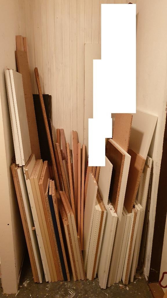 Latten Planken Balken Plinten Hardboard (Hout), Doe-het-zelf en Verbouw, Hout en Planken, Minder dan 25 mm, Ophalen of Verzenden