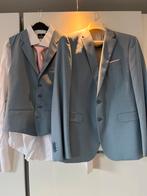 Roka Arami trouwpak trouwkostuum heren maat 54 lichtblauw, Ophalen of Verzenden, Zo goed als nieuw, Maat 52/54 (L), Blauw