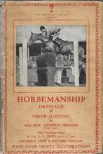 Horsemanship dressage and show-jumping-Geoffrey Brooke(1959), Boeken, Verzenden, Gelezen