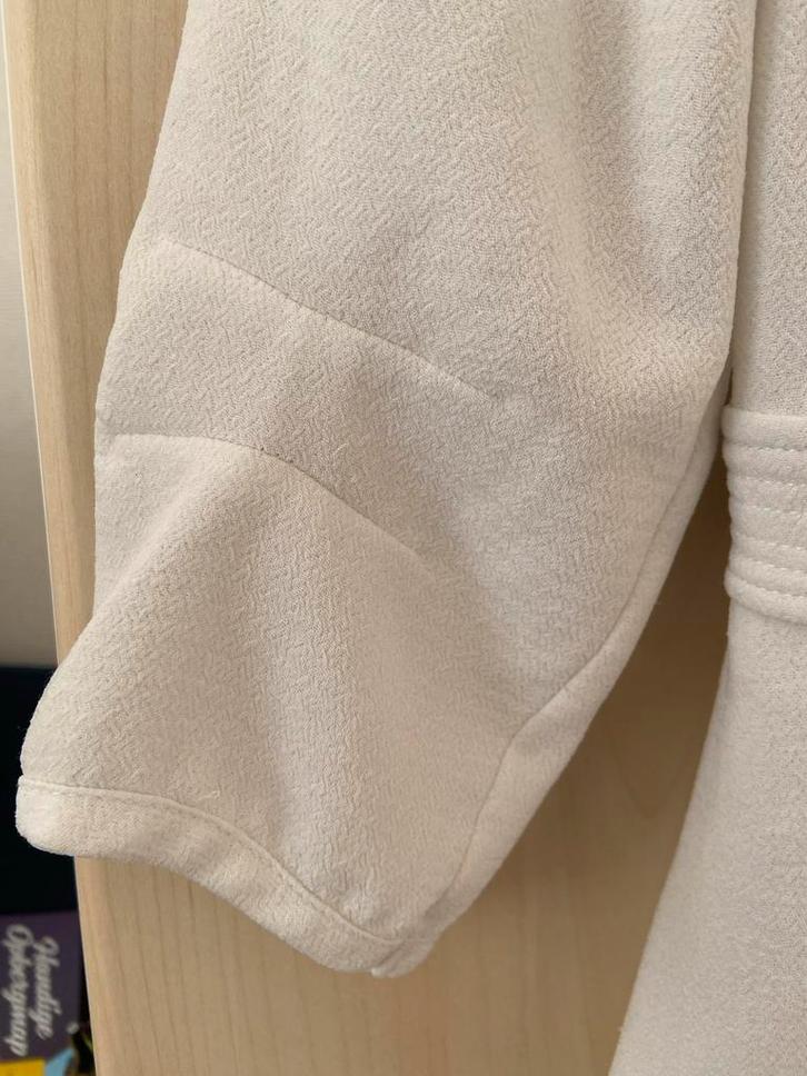 Kookai Witte Jurk - Maat XS/S, Kleding | Dames, Jurken, Zo goed als nieuw, Maat 36 (S), Wit, Knielengte, Ophalen of Verzenden