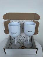 Cadeaupakket Wijnglazen 'Proost! Feest!', Ophalen of Verzenden, Nieuw
