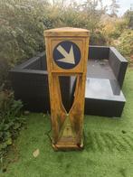 Vintage Wegwijzer met verlichting, Tuin en Terras, Vuurkorven, Ophalen, Gebruikt