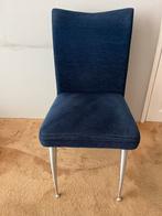 Blauwe Eetkamerstoel - Goede Staat, Ophalen, Gebruikt, Blauw, Eén