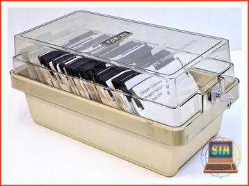 Commodore 64 5.25” Diskette Box – 60 Diskettes / 93 Spellen beschikbaar voor biedingen