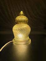 Zeldzame groene IKEA VÅRBY LED tafellamp - Uniek!, Huis en Inrichting, Ophalen of Verzenden, Zo goed als nieuw, Glas, Minder dan 50 cm