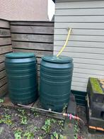 Regenton met doorloopsysteem, Tuin en Terras, Regentonnen, Ophalen, Kunststof, Gebruikt, Met kraantje