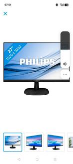 Twee 27 inch Philips monitoren, Computers en Software, Monitoren, Ophalen, Zo goed als nieuw, IPS