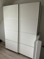 Witte IKEA-kast Pax (licht beschadigd), Huis en Inrichting, Kasten | Kledingkasten, Ophalen, Gebruikt, 100 tot 150 cm, 200 cm of meer