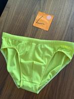 zwemslip, slip, speedo, maat L, geel, Kleding | Heren, Badmode en Zwemkleding, Ophalen of Verzenden, Maat 52/54 (L), Geel, Zwemslip