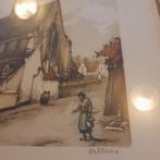 Ets, Antiek en Kunst, Kunst | Etsen en Gravures, Ophalen of Verzenden