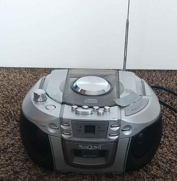 Marquant CD Radio Cassette speler (zie de advertentie tekst) beschikbaar voor biedingen