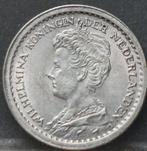 Prachtig zilveren dubbeltje 1913 - 10 cent 1913 Wilhelmina, Postzegels en Munten, Munten | Nederland, Zilver, Koningin Wilhelmina