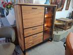 Highboard Tokyo van H&H, NIEUW, Nu  € 499,=!! 125x42x140cm, Ophalen, Industrieel, retro, 100 tot 150 cm, 100 tot 150 cm