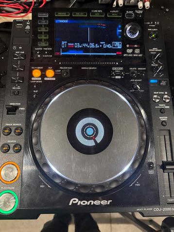 Pioneer CDJ2000NXS CdJ2000 Nexus CD-speler beschikbaar voor biedingen